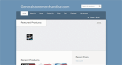 Desktop Screenshot of generalstoremerchandise.com